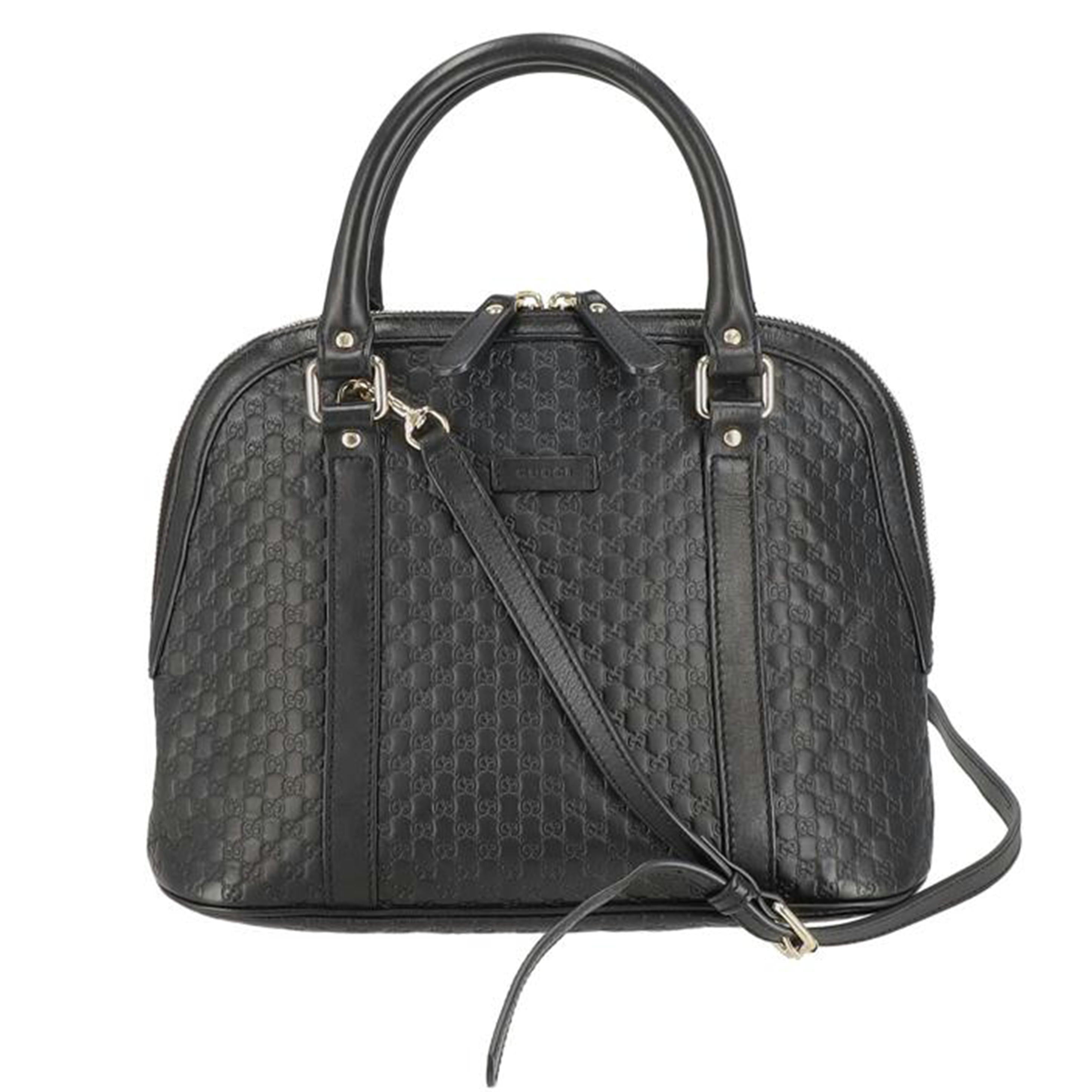 GUCCI グッチ/マイクログッチシマ／ドーム型2WAYバッグ/449663//525***/ABランク/91