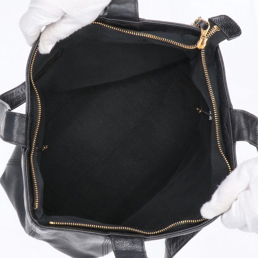 CHANEL シャネル/キャビアスキンレザートートバッグ//465****/ABランク/05