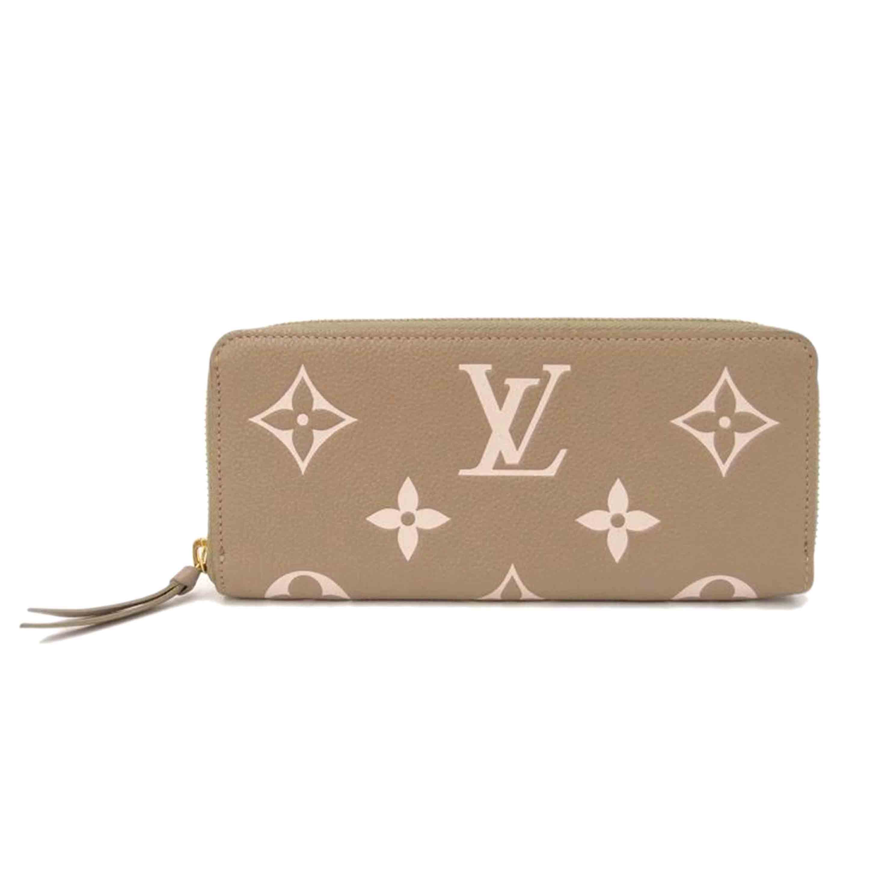 LOUIS　VUITTON ルイヴィトン/ポルトフォイユ・クレマンス／クレーム／カーキ/M82478//RFI****/Aランク/69