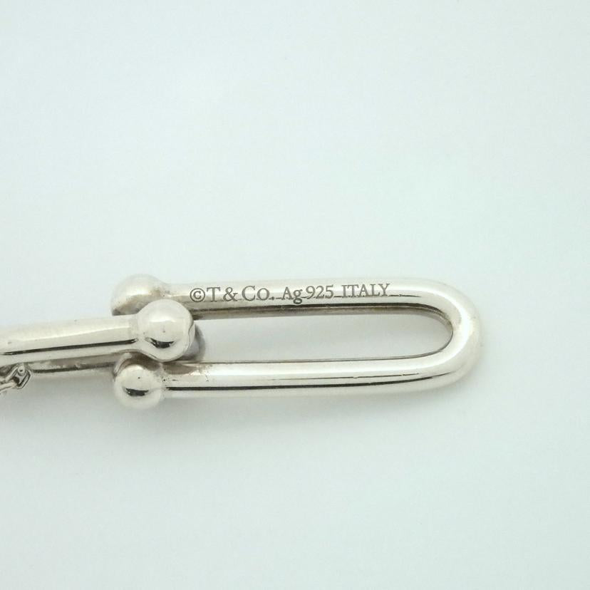 TIFFANY＆Co． ティファニー/Ag925ハードウエア細長リンクペンダント約46cm//ABランク/77