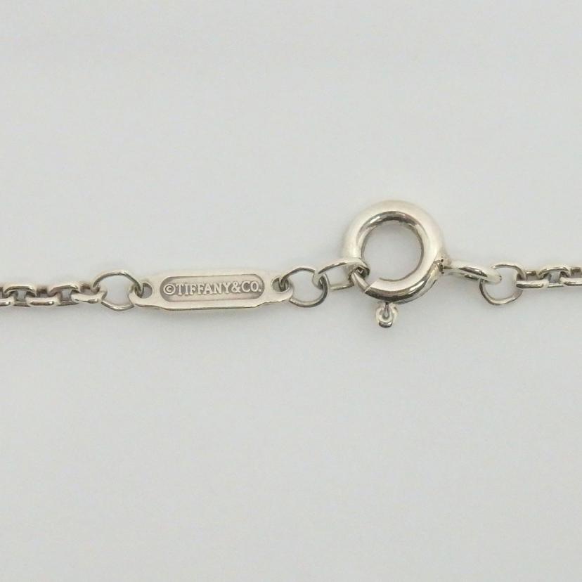 TIFFANY＆Co． ティファニー/Ag925ハードウエア細長リンクペンダント約46cm//ABランク/77