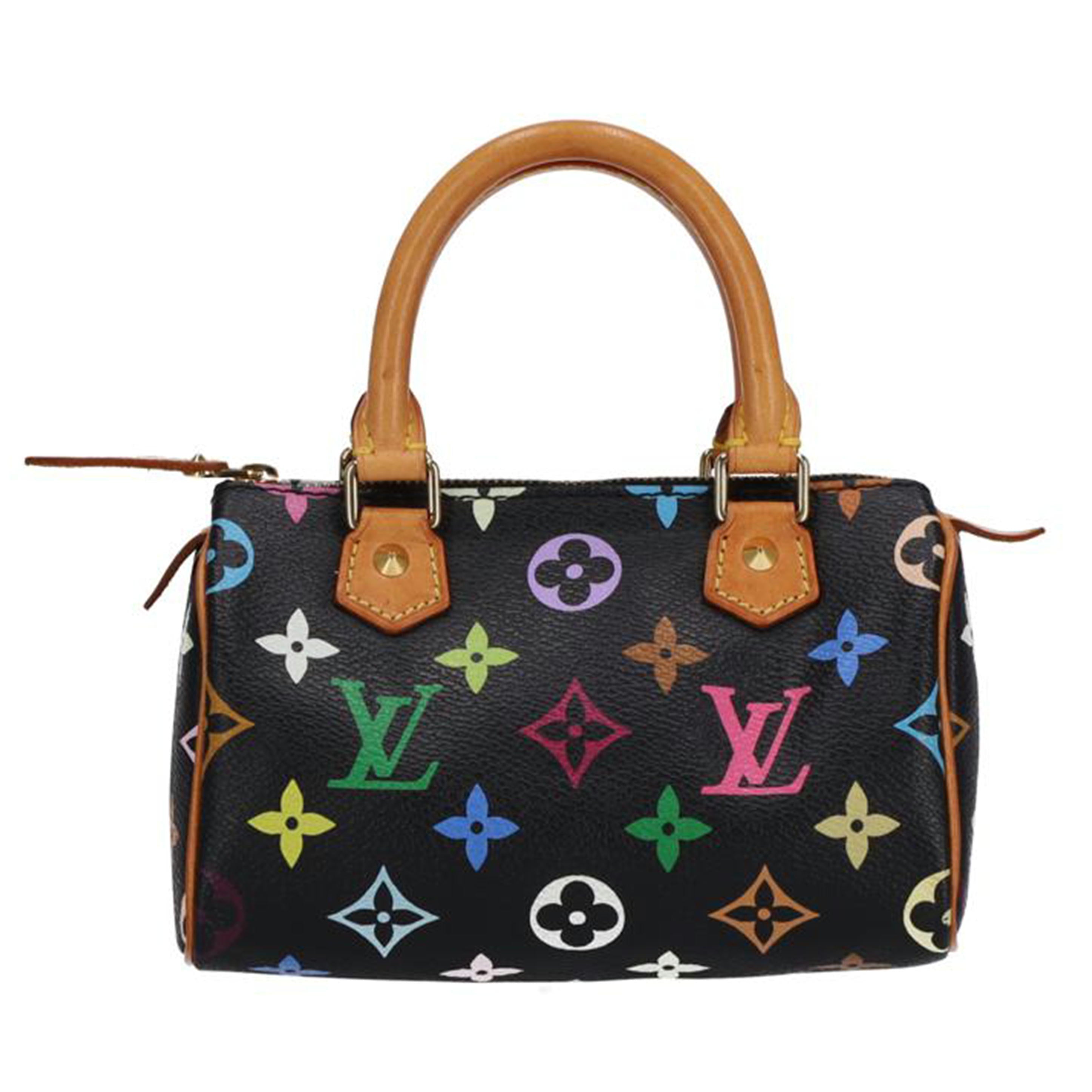 LOUIS　VUITTON ルイ・ヴィトン/ミニスピーディ／MGマルチカラー／ノワール/M92644//ABランク/05