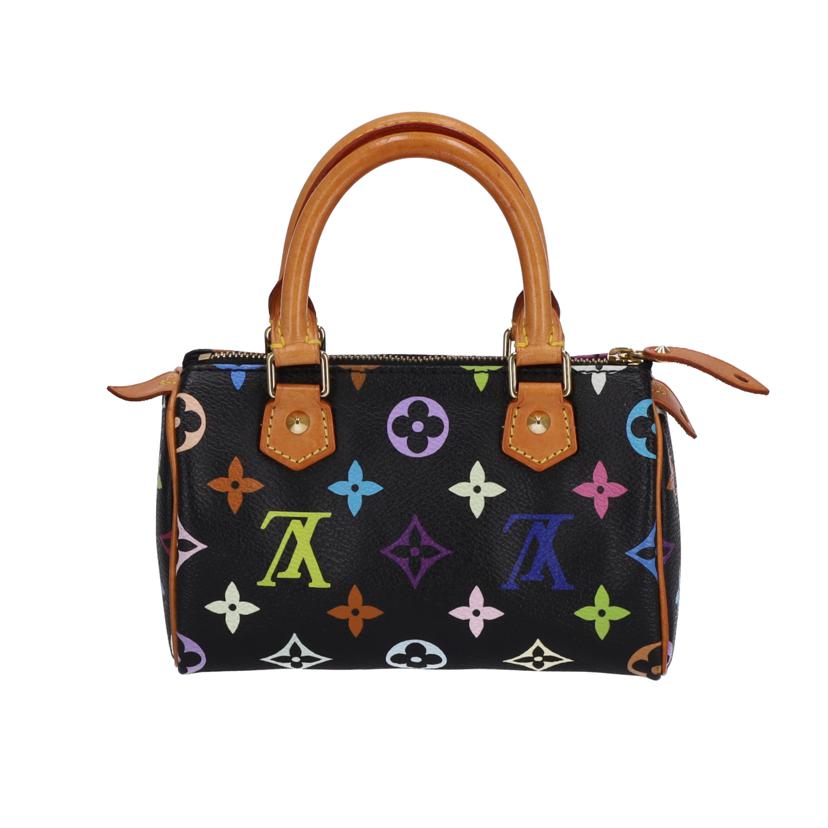 LOUIS　VUITTON ルイ・ヴィトン/ミニスピーディ／MGマルチカラー／ノワール/M92644//ABランク/05