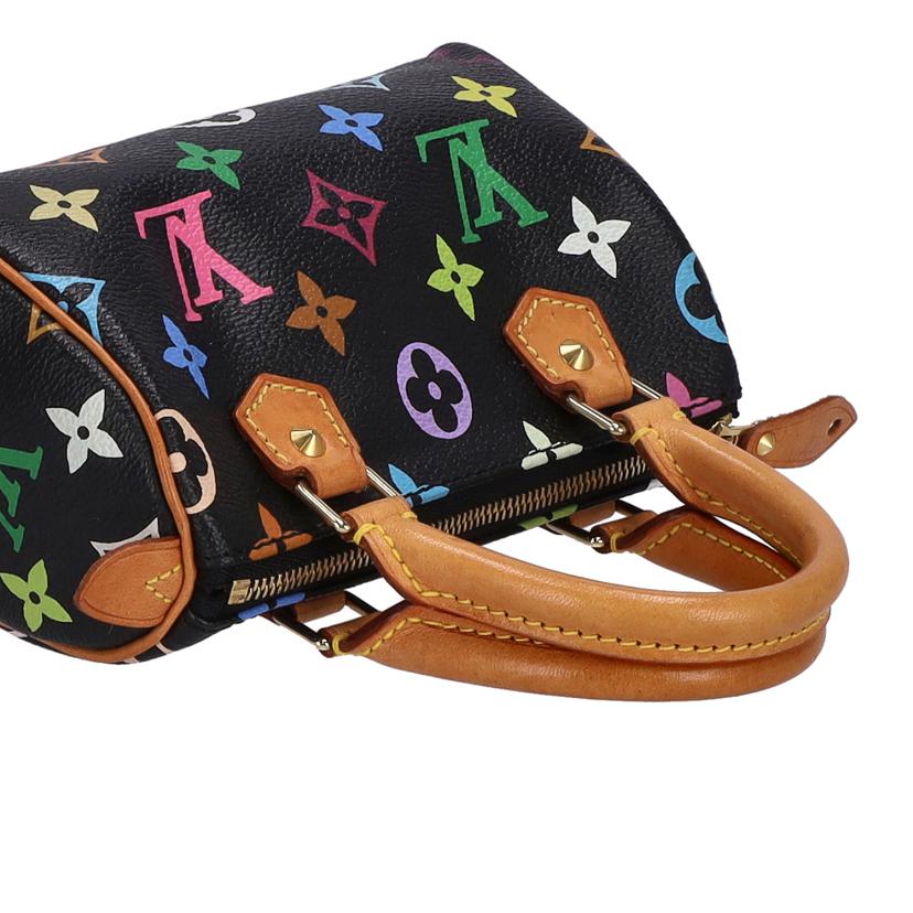 LOUIS　VUITTON ルイ・ヴィトン/ミニスピーディ／MGマルチカラー／ノワール/M92644//ABランク/05