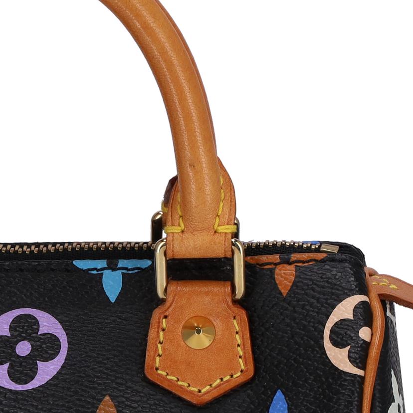 LOUIS　VUITTON ルイ・ヴィトン/ミニスピーディ／MGマルチカラー／ノワール/M92644//ABランク/05