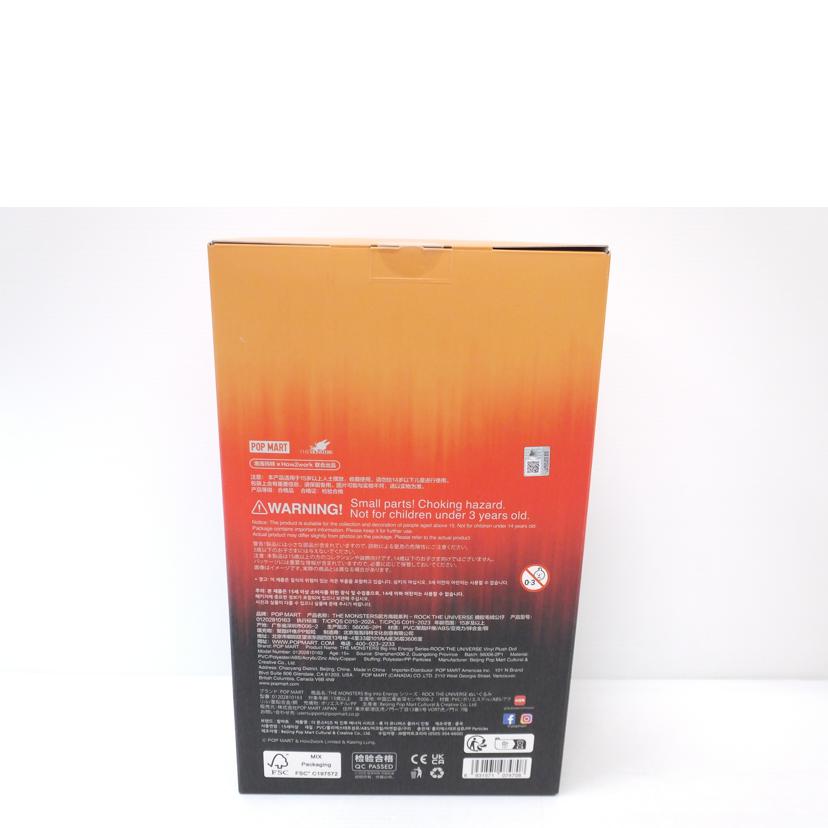 POP　MART ポップマート/ROCK　THE　UNIVERSE　ぬいぐるみ　｢THE　MONSTERS　Big　into　Energyシリーズ｣//SAランク/88