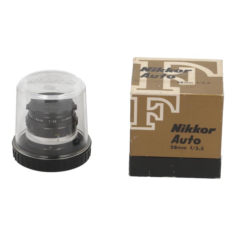 Nikon ニコン　/交換レンズ／28mm/N-H Auto 2.8cm F3.5　//685326/BCランク/84