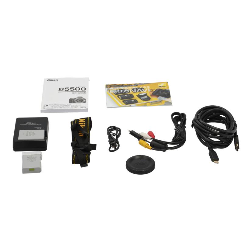 Ｎｉｋｏｎ ニコン/デジタル一眼ボディ/D5500 ﾎﾞﾃﾞｨ//2107922/Bランク/82