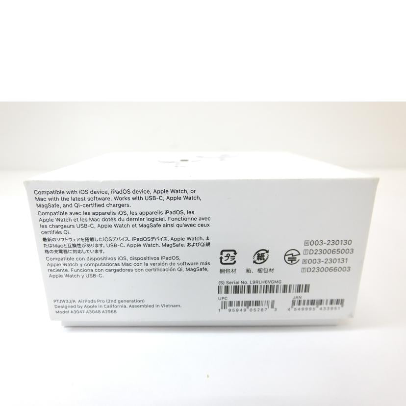 apple アップル/AirPods　Pro　第2世代/PTJW3J/A//L9RLH6VMG/Bランク/88