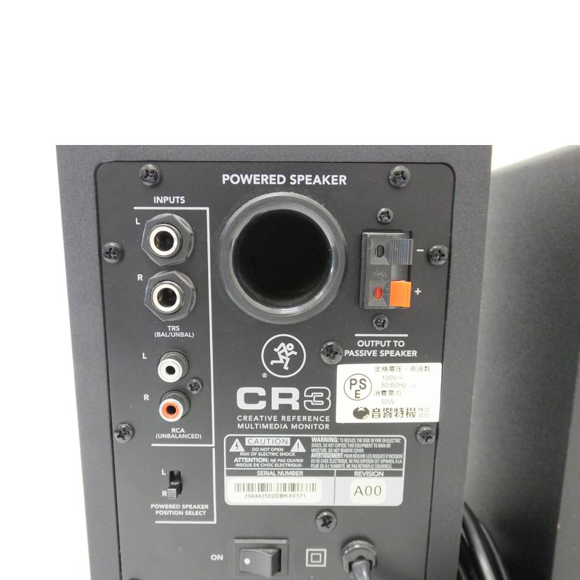 Mackie マッキー/パワードスピーカー／CR3/CR3//204442502DBKX0171/ABランク/88