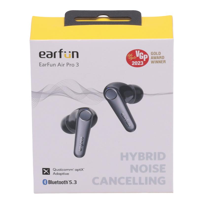 EarFun イヤーファン/ワイヤレスイヤホン/EarFun Air Pro 3//ETSB10172314388/Aランク/67