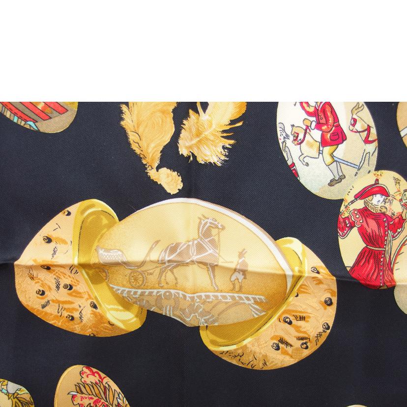 エルメス/カレ　90　Couvee　d　Hermes　エルメスの卵　シルク　スカーフ//HER***/ABランク/04