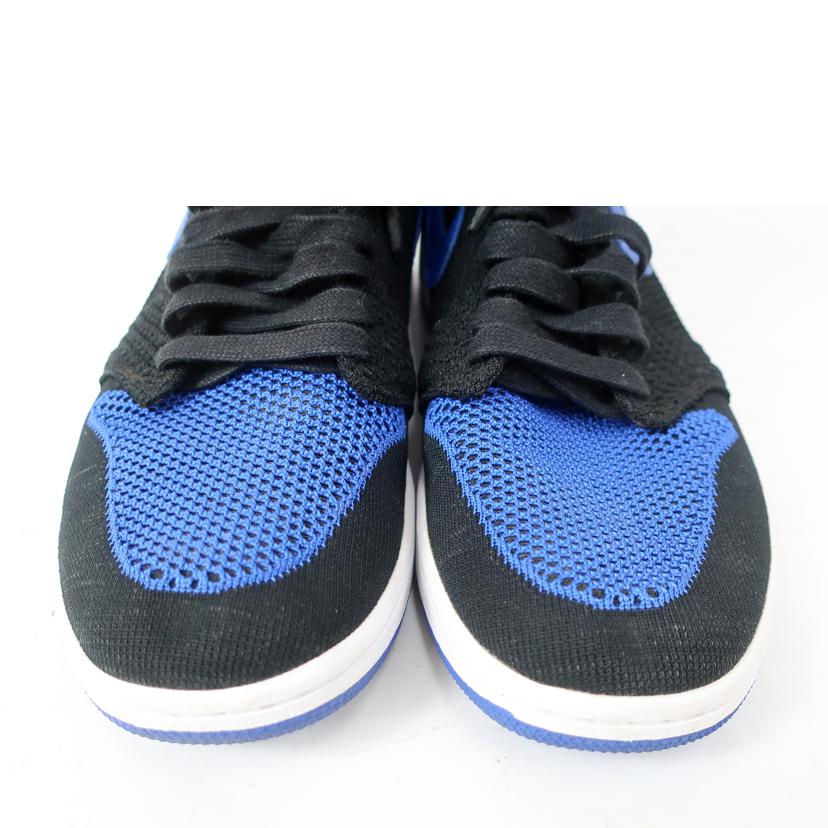 NIKE ナイキ/AIR　JORDAN　1RETRO　エアジョーダン1　レトロ　ハイ　フライニット　ロイヤル　28．0cm　ブラック×ブルー/919704-006//Bランク/65