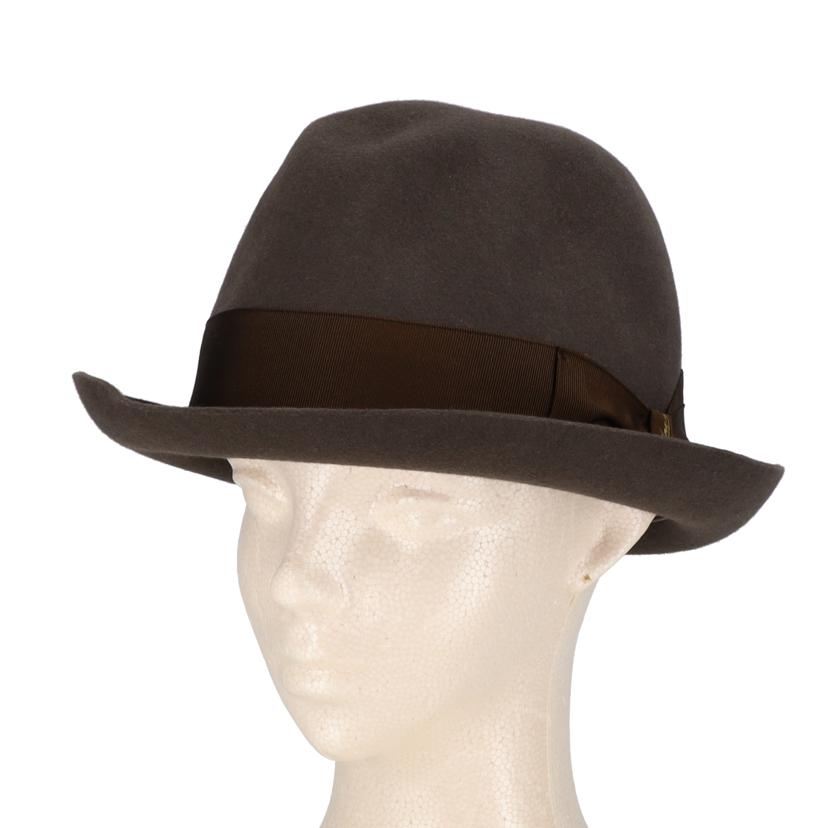 Borsalino ボルサリーノ/ボルサリーノ／ラビットファーハット／茶//Aランク/06