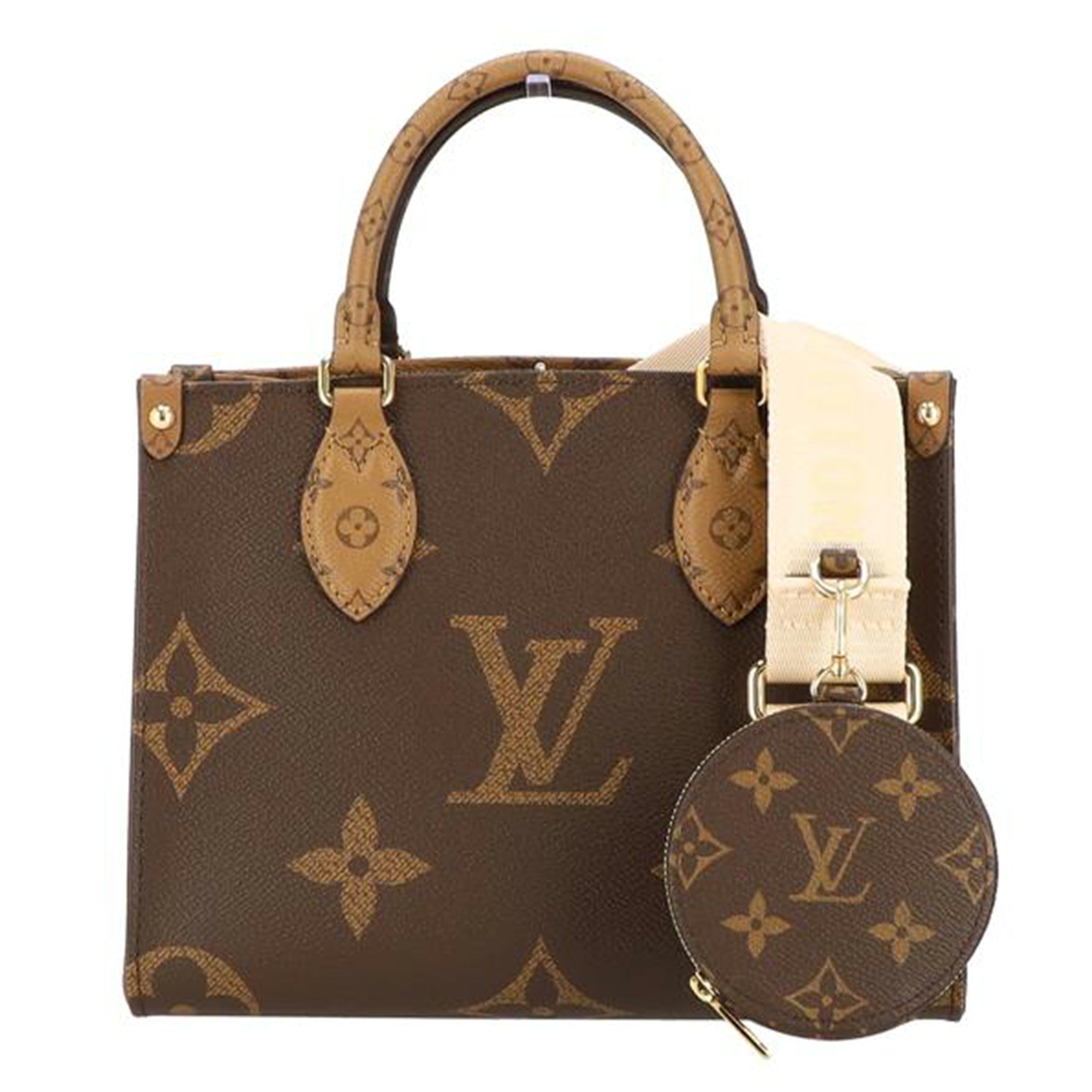 LOUIS　VUITTON ルイヴィトン/オンザゴーPM／モノグラム・ジャイアント・リバース/M46373//RFI*/SAランク/91