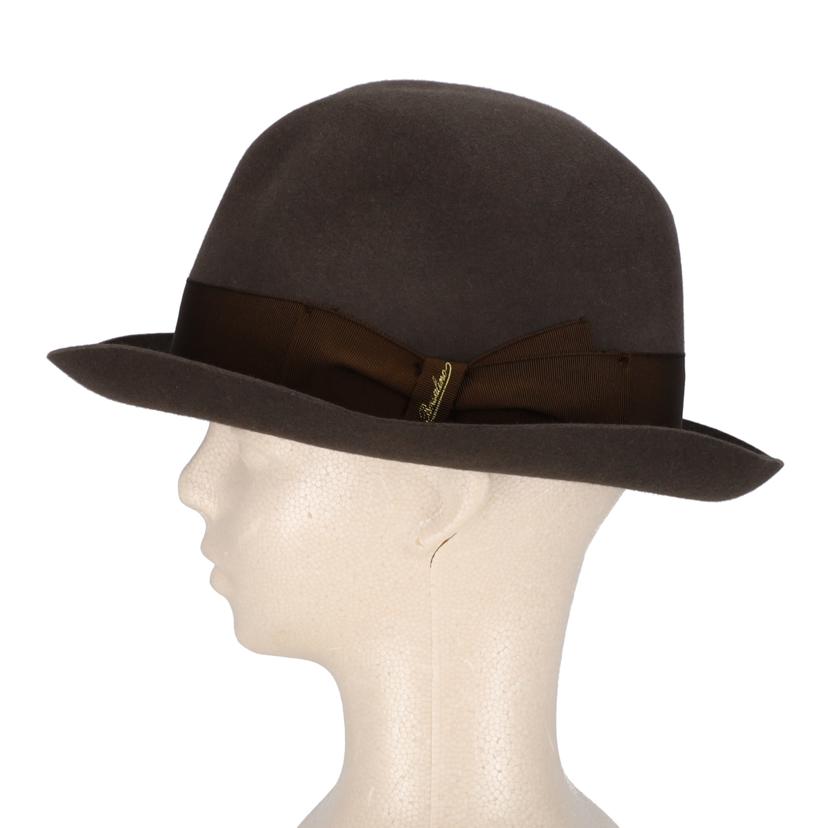 Borsalino ボルサリーノ/ボルサリーノ／ラビットファーハット／茶//Aランク/06