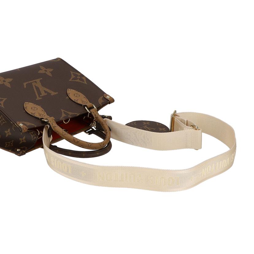 LOUIS　VUITTON ルイヴィトン/オンザゴーPM／モノグラム・ジャイアント・リバース/M46373//RFI*/SAランク/91