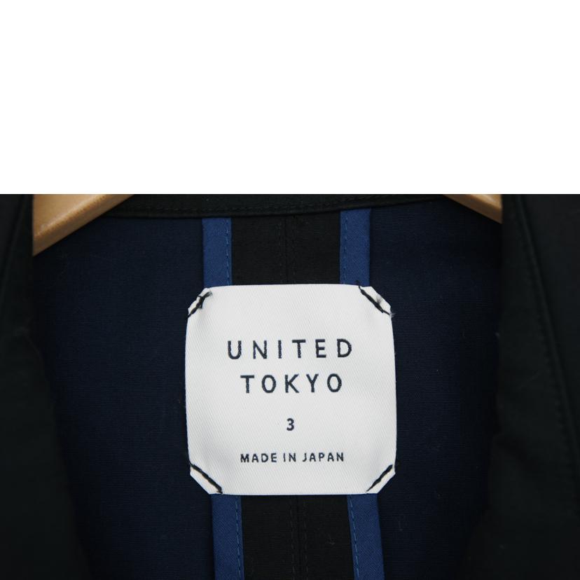 UNITED　TOKYO ユナイテッドトウキョー/トレンチコート／黒／L//ABランク/19