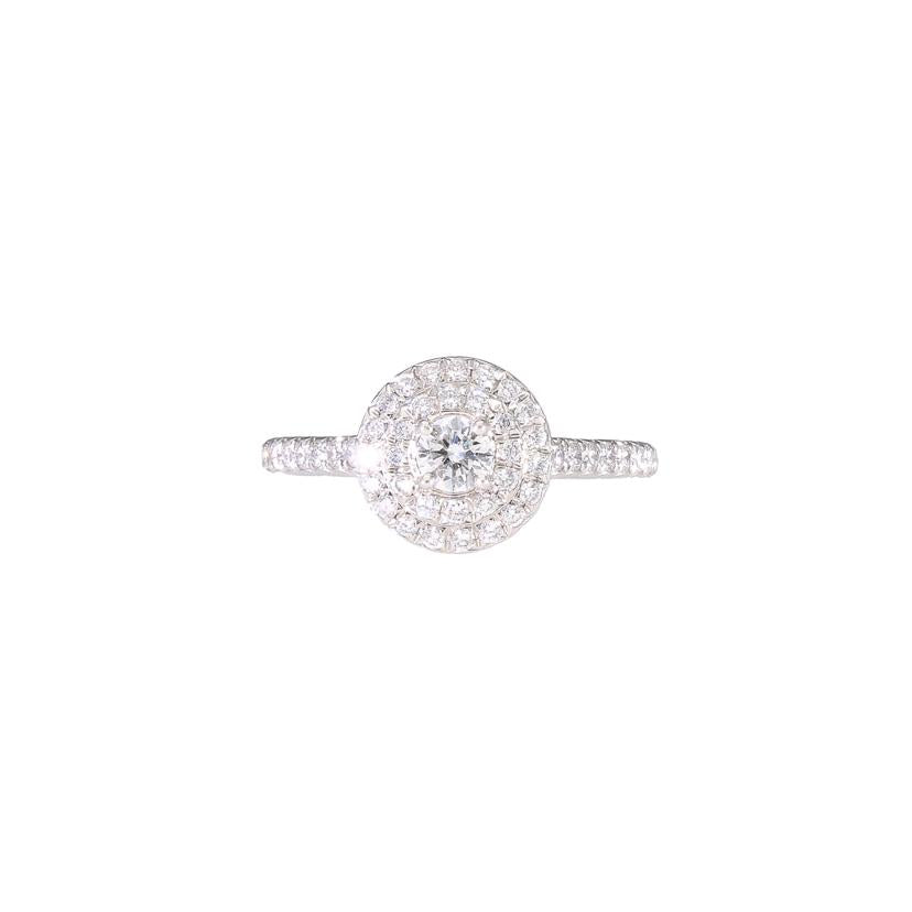 TIFFANY＆Co ティファニー/TIFFANY PT950ソレストダイヤリング＃10/3.8//Aランク/75