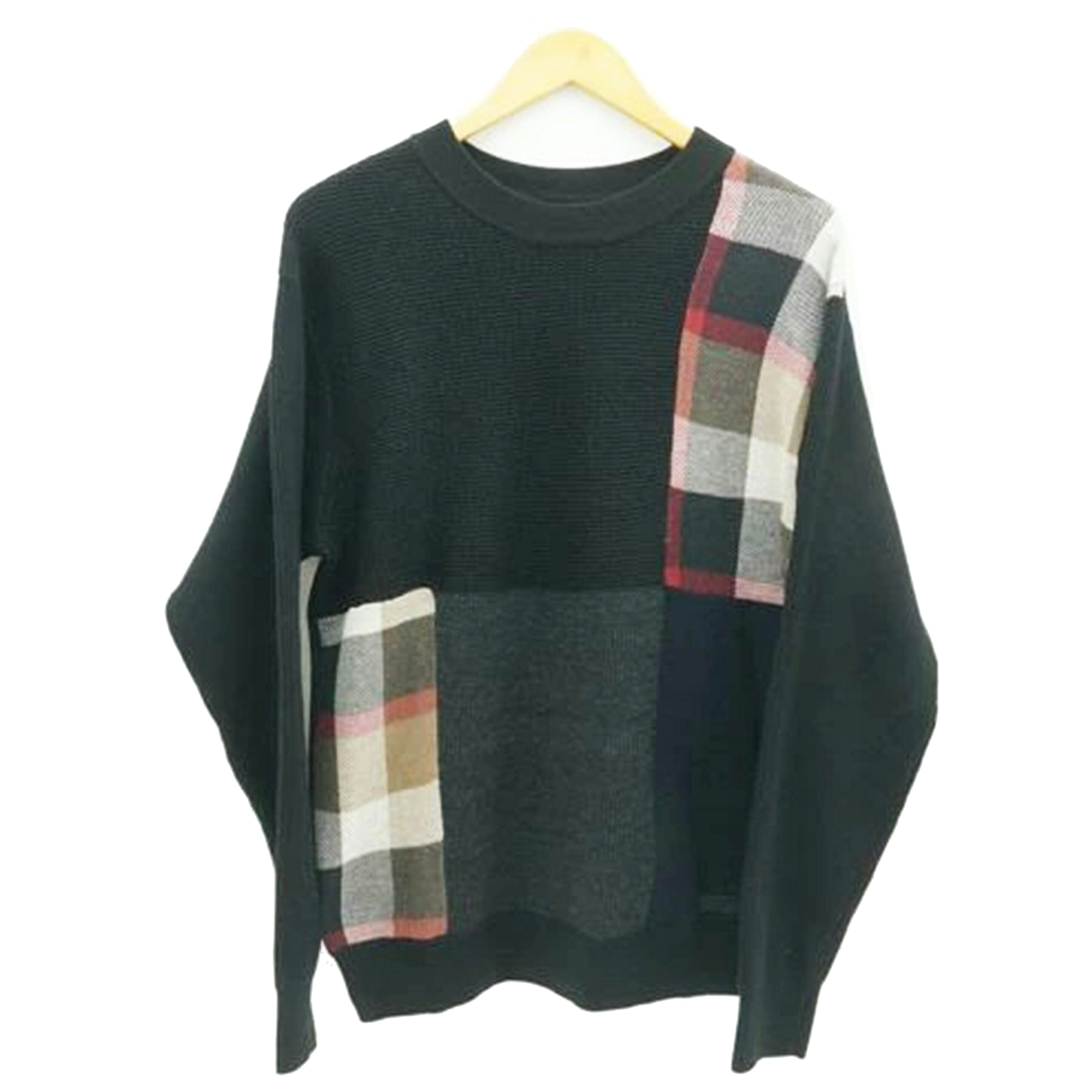 BLACKLABEL　CRESTBRIDGE ブラックレーベルクレストブリッジ/パッチワークニット/51N12-212-09//Aランク/09