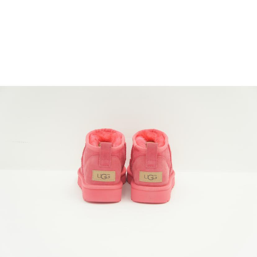 UGG アグ/クラシック　ウルトラ　ミニ　ムートンブーツ／22．0cm／ピンク/1116109//SAランク/01