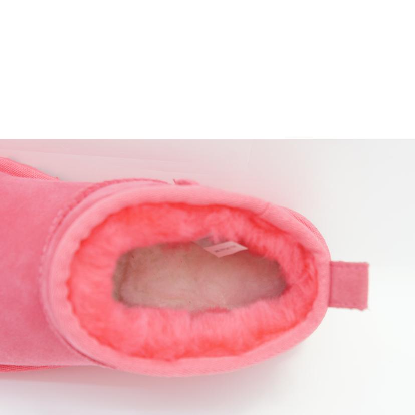UGG アグ/クラシック　ウルトラ　ミニ　ムートンブーツ／22．0cm／ピンク/1116109//SAランク/01