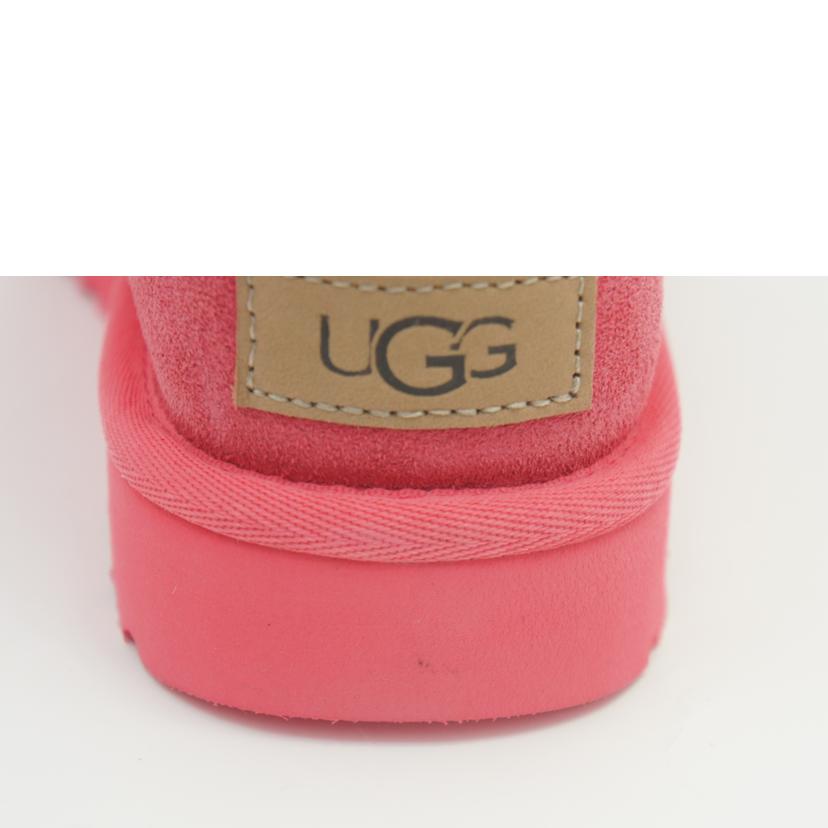 UGG アグ/クラシック　ウルトラ　ミニ　ムートンブーツ／22．0cm／ピンク/1116109//SAランク/01