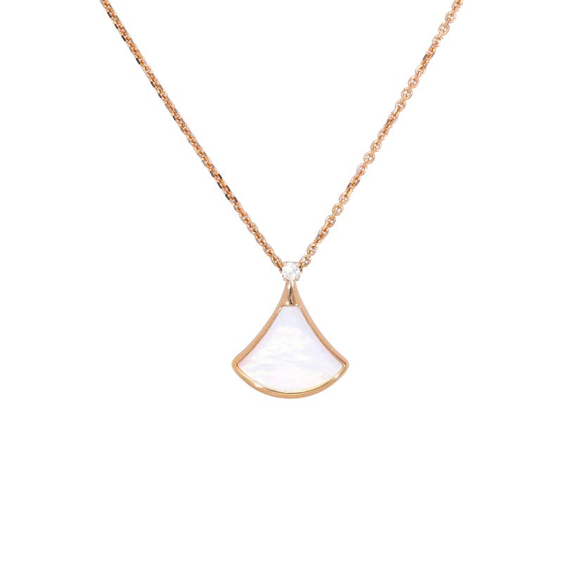 BVLGARI ブルガリ/AU750PG／ディーヴァドリームシェルネックレス/5.6/44cm//7KH5RC/Aランク/75