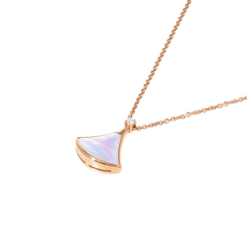 BVLGARI ブルガリ/AU750PG／ディーヴァドリームシェルネックレス/5.6/44cm//7KH5RC/Aランク/75