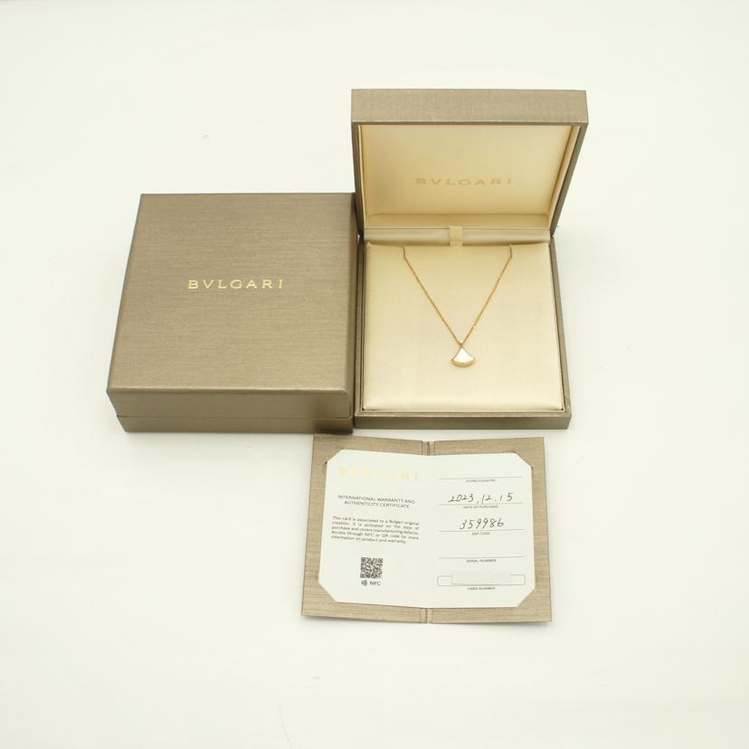 BVLGARI ブルガリ/AU750PG／ディーヴァドリームシェルネックレス/5.6/44cm//7KH5RC/Aランク/75