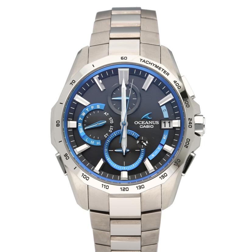 CASIO カシオ/オシアナス・マンタ/メンズ/電波ソーラー/OCW-S4000-1AJF//BBQ****/Bランク/40