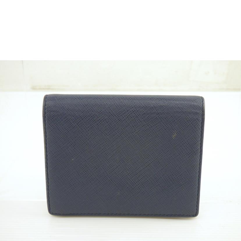 PRADA プラダ/サフィアーノ／2つ折りコンパクト財布//Bランク/64