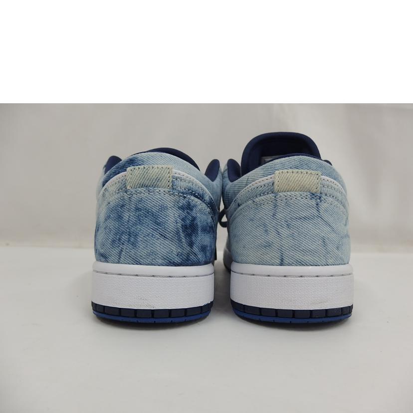 NIKE NIKE/AirJordan1Low/デニム白/CZ8455-100//ｻｲｽﾞ27.0cm/ABランク/82