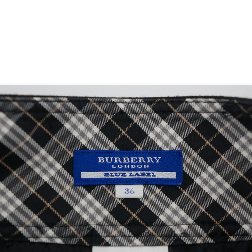 BURBERRY バーバリー/チェック×ブラック／スカート//Aランク/18