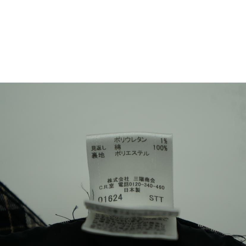 BURBERRY バーバリー/チェック×ブラック／スカート//Aランク/18