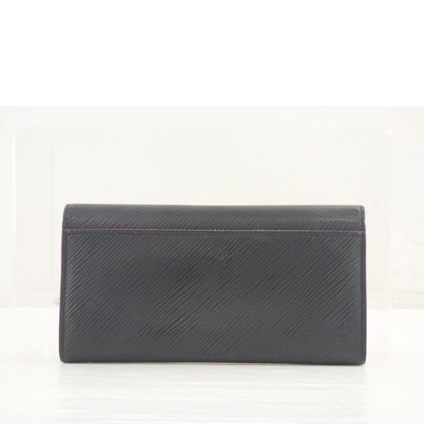 LOUIS　VUITTON ルイ・ヴィトン/ポルトフォイユ・サラ／エピ／ノワール／ホットピンク/M64322//RA0***/Bランク/64