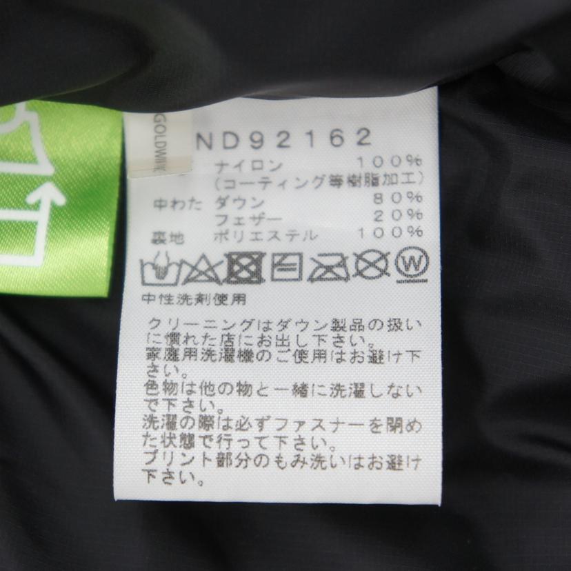 THE　NORTH　FACE ノースフェイス/THE　NORTH　FACE　ヌプシフーディー/ND92162//Aランク/19