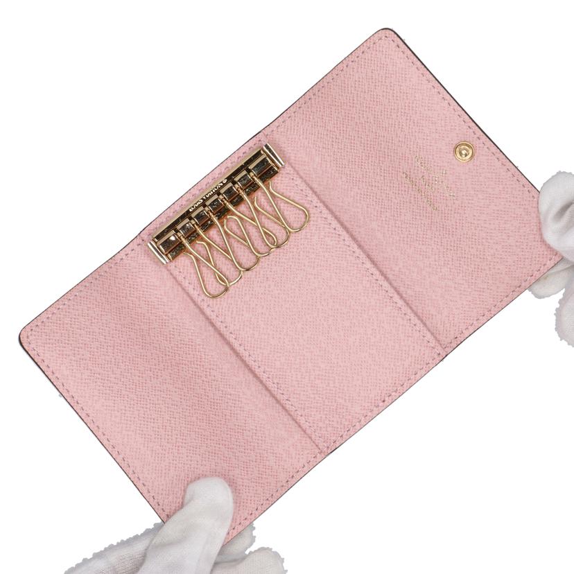 LOUIS VUITTON ルイヴィトン/ミュルティクレ6／ダミエ／ローズバレリーヌ/N41624//CT0***/SAランク/70