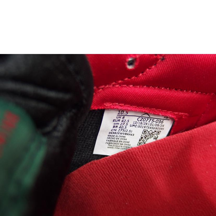 NIKE/AJ1　RETRO　LOW　Black　and　Gorge　Green/CZ0775-036//SAランク/82