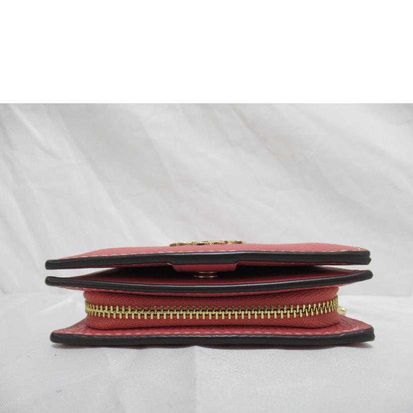 COACH/二つ折り財布／スヌーピー　ルーシー/CBN89//C25**/Aランク/63