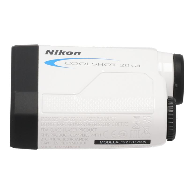 Nikon ニコン /ゴルフ用レーザー距離計/COOLSHOT 20 G II//1223072695/Bランク/09