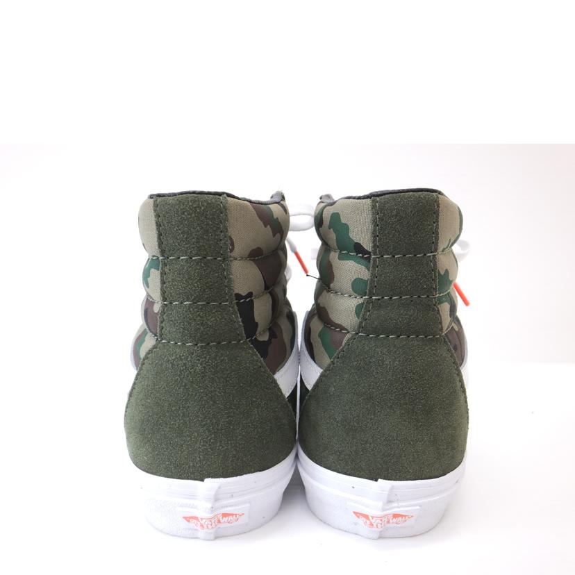 VANS バンズ/カモフラハイカットスニーカー/VN0005U9Y33//Aランク/88