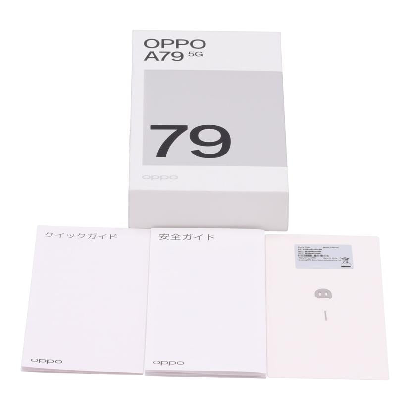 OPPO　SIMフリー オッポ　/スマートフォン／OPPO　A79　5G　128GB/CPH2557//4LQOBAHEU4GAEIMR/Aランク/67