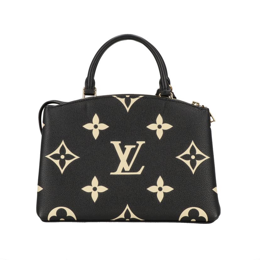 LOUIS　VUITTON ルイヴィトン/プティ・パレ　PM　ブラック　ベージュ／　モノグラム・アンプラント/M58913//RFI****/SAランク/93