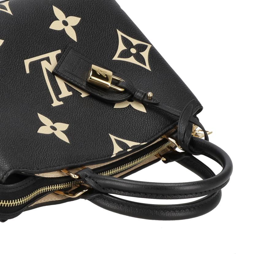 LOUIS　VUITTON ルイヴィトン/プティ・パレ　PM　ブラック　ベージュ／　モノグラム・アンプラント/M58913//RFI****/SAランク/93