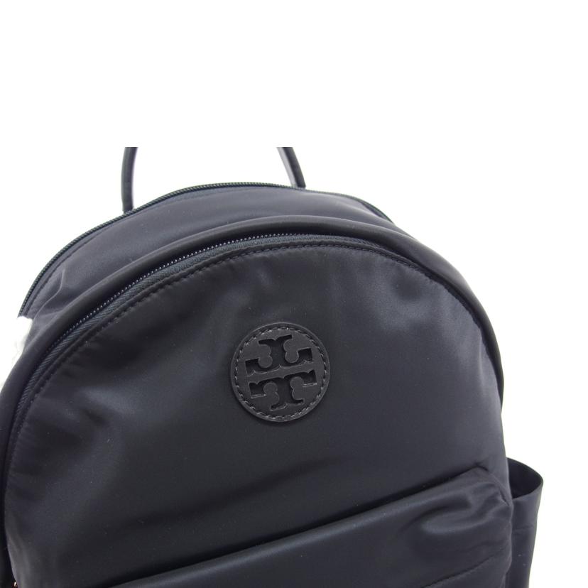 TORY　BURCH　 トリーバーチ/ELLA／ナイロンバックパック／リュック／ブラック//Aランク/04