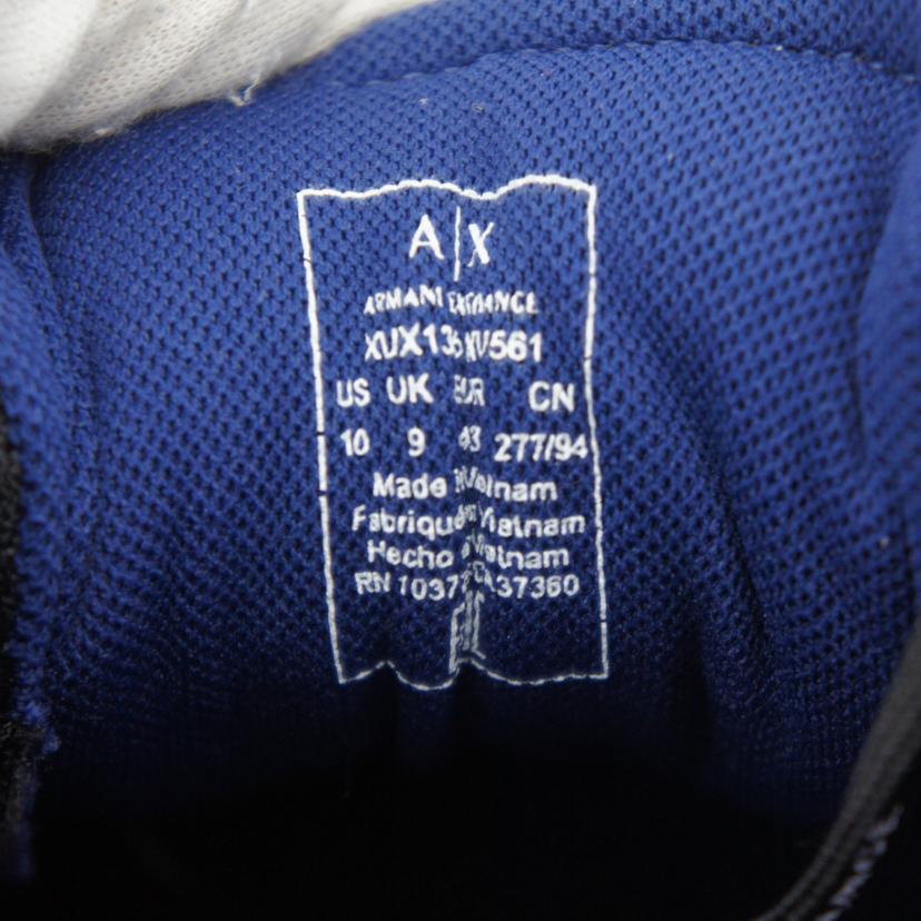 ARMANI　EXCHANGE ARMANI EXCHANGE/A／X　レザースニーカー/XUX135XV561//ABランク/85