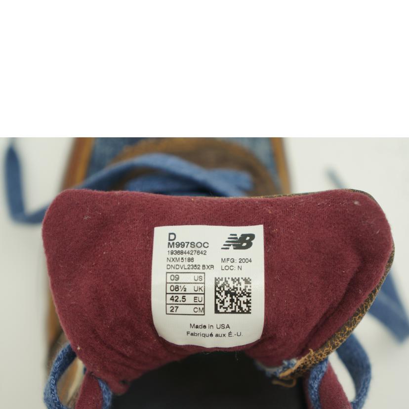new　balance ニューバランス/997／エレベーテッドベーシック/M997SOC//SAランク/75