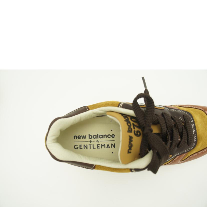 new　balance ニューバランス/ザ・ジェントルマンズパック／ブラウン/M670BTG//Aランク/75