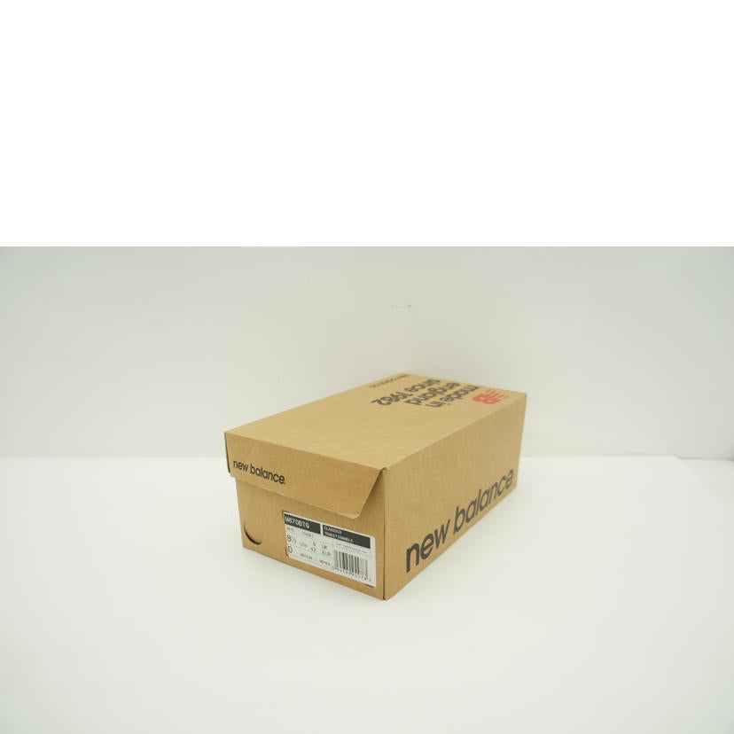 new　balance ニューバランス/ザ・ジェントルマンズパック／ブラウン/M670BTG//Aランク/75